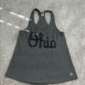 HOMAGE Gray 'Ohio' Racerback Tank